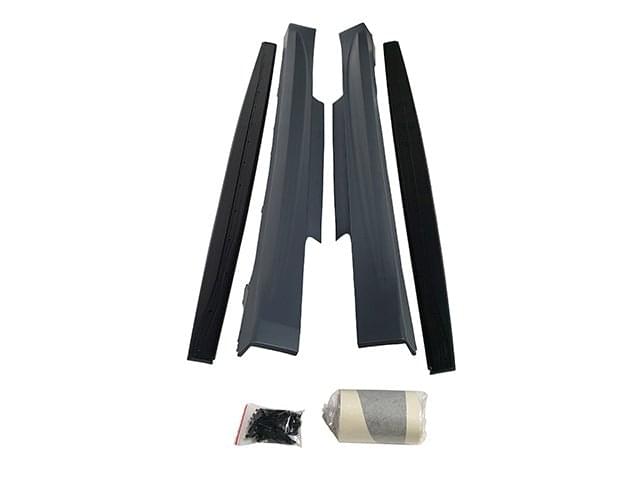 2014-2020 BMW F32/F33 M-P Side Skirts with Carbon Fiber Side Extensions.