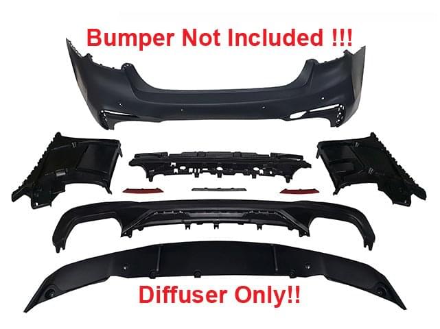2017-2020 BMW G30 PRE-LCI M-Performance Style Rear Diffuser Only.