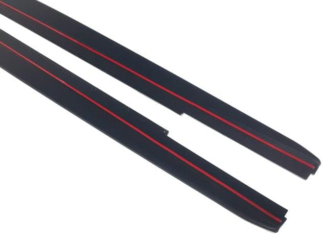 2017-2022 BMW G30 M-P Style Side Skirt Extension with Decal.