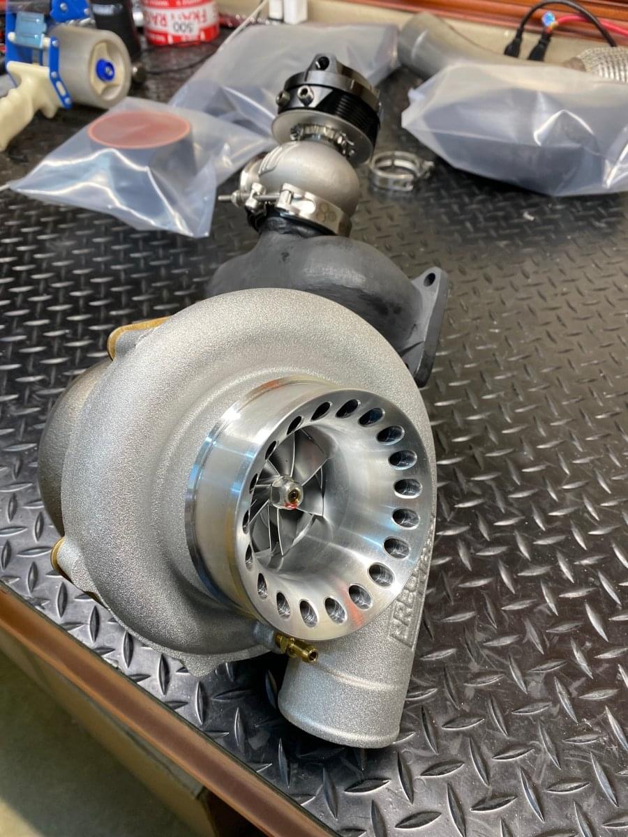 2020 2 Port Supra PTE6466 turbo kit.