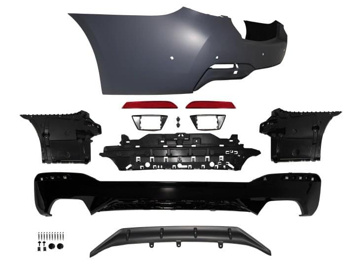 2021-2023 BMW G30 LCI Rear Bumper W/ PDC Covers.