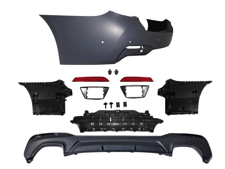 2021-2023 BMW G30 LCI Rear Bumper W/ PDC Covers.
