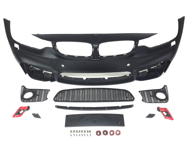 2014-2020 BMW F32 M4 Style Front Bumper Fog Type - COLORADO N5X