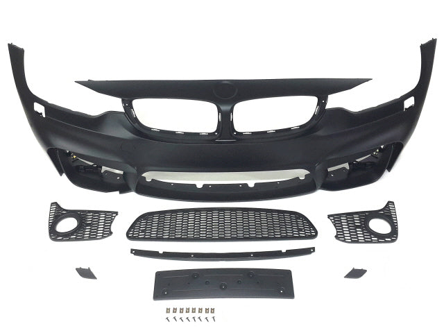 2014-2020 BMW F32 M4 Style Front Bumper Fog Type - COLORADO N5X