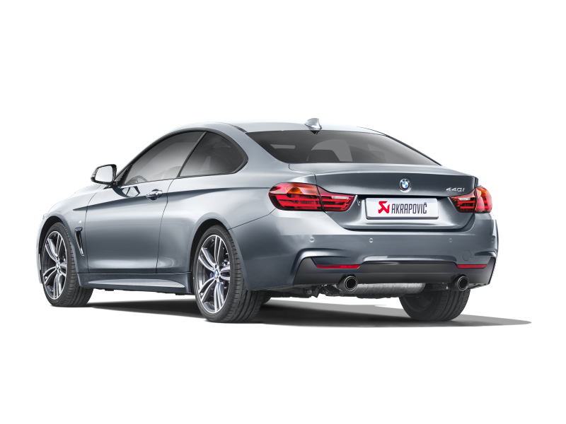 Akrapovic 16-17 BMW 340i (F30 F31) Evolution Line Cat Back (SS) w/ Carbon Tips (Req. Link Pipe) - COLORADO N5X