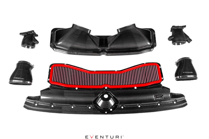 Eventuri Audi C8 RS6 / RS7 - Black Carbon Intake System - Gloss - COLORADO N5X