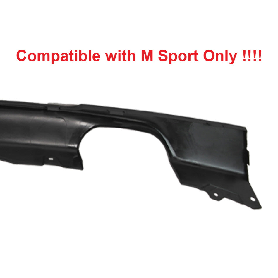 2012-2018 BMW F30 F31 M-Tech Style Diffuser Only - COLORADO N5X