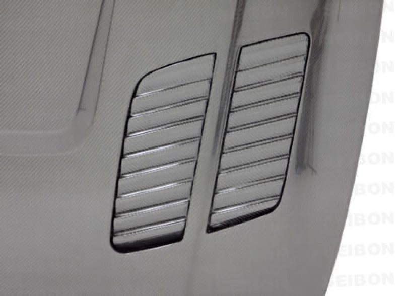 Seibon 08-11 BMW 1 Series (E81/E82) 2DR/HB GTR-Style Carbon Fiber Hood - COLORADO N5X