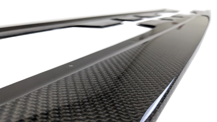 2007-2013 BMW M3 (E92 / E93) E-Type Carbon Fiber Side Skirt Extensions - COLORADO N5X