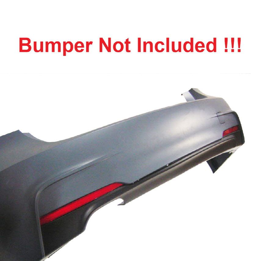 2012-2018 BMW F30 F31 M-Tech Style Diffuser Only - COLORADO N5X