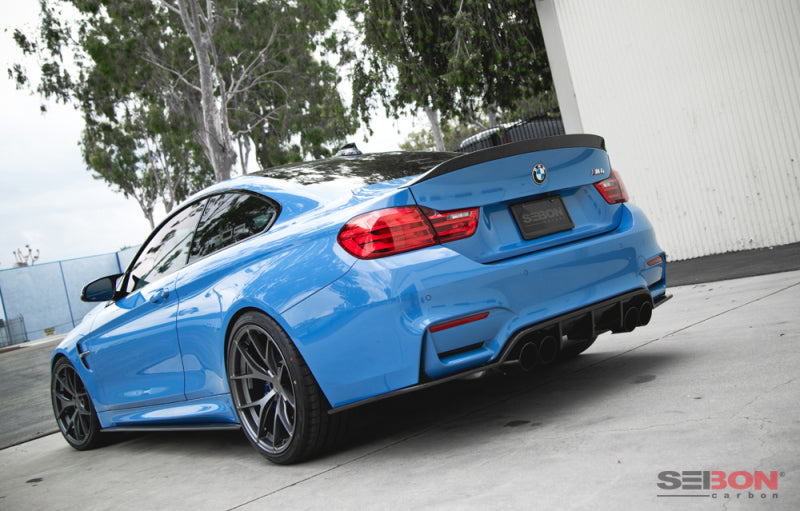 Seibon 15-18 BMW F82 M4 C-Style Carbon Fiber Rear Spoiler - COLORADO N5X