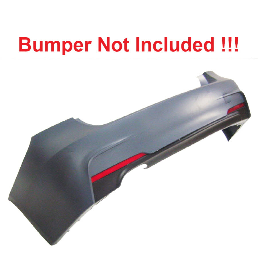 2012-2018 BMW F30 F31 M-Tech Style Diffuser Only - COLORADO N5X
