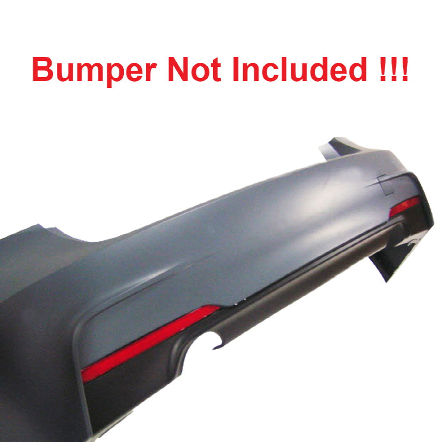 2012-2018 BMW F30 F31 M-Tech Style Diffuser Only - COLORADO N5X