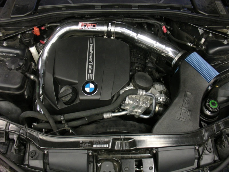Injen 11 BMW E82 135i (N55) Turbo/E90 335i Wrinkle Black Tuned Air Intake w/ MR Tech, Air Fusion - COLORADO N5X