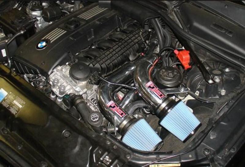 Injen 08-09 535i E60 3.0L L6 Twin intake & AMSOIL Filters Polished Short Ram Intake - COLORADO N5X