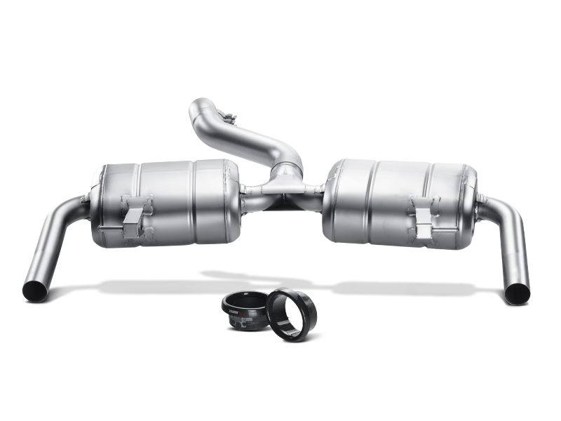 Akrapovic 09-12 Renault Clio III RS 0 Slip-On Line (SS) w/ Carbon Tips - COLORADO N5X