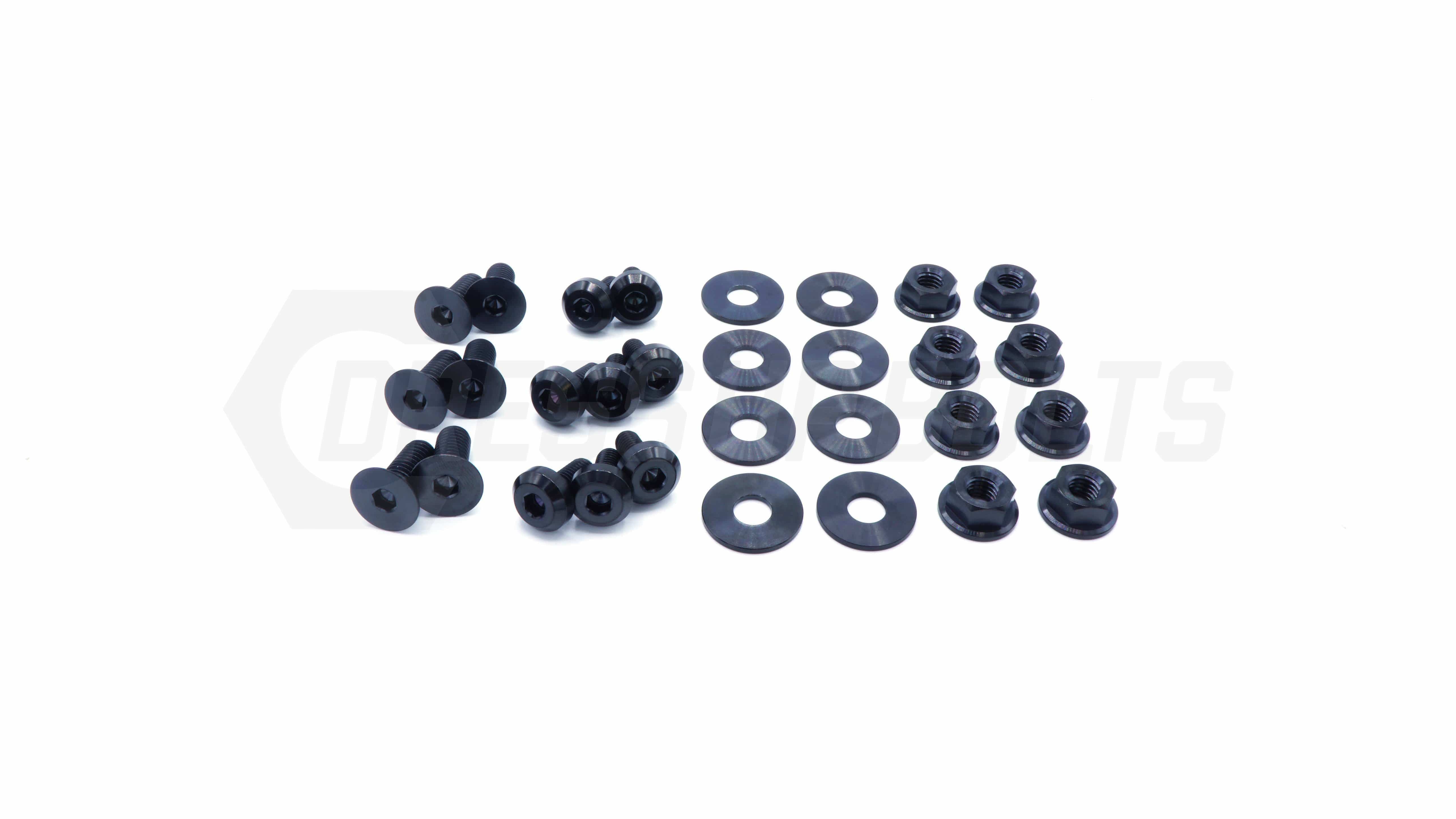 Dress Up Bolts Titanium Hardware Door Kit - BMW E92 335i (2007-2013) - COLORADO N5X