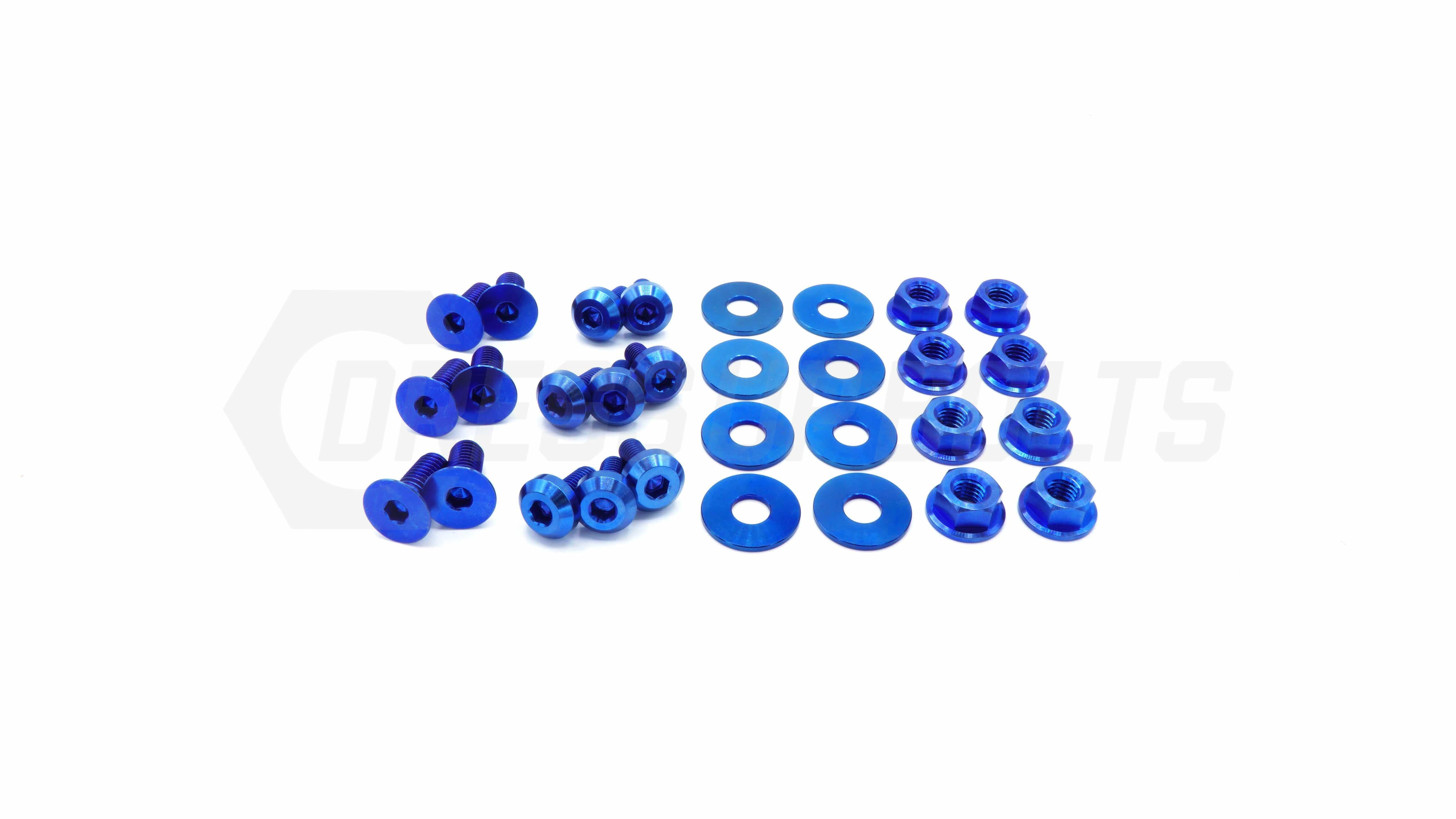 Dress Up Bolts Titanium Hardware Door Kit - BMW E92 335i (2007-2013) - COLORADO N5X
