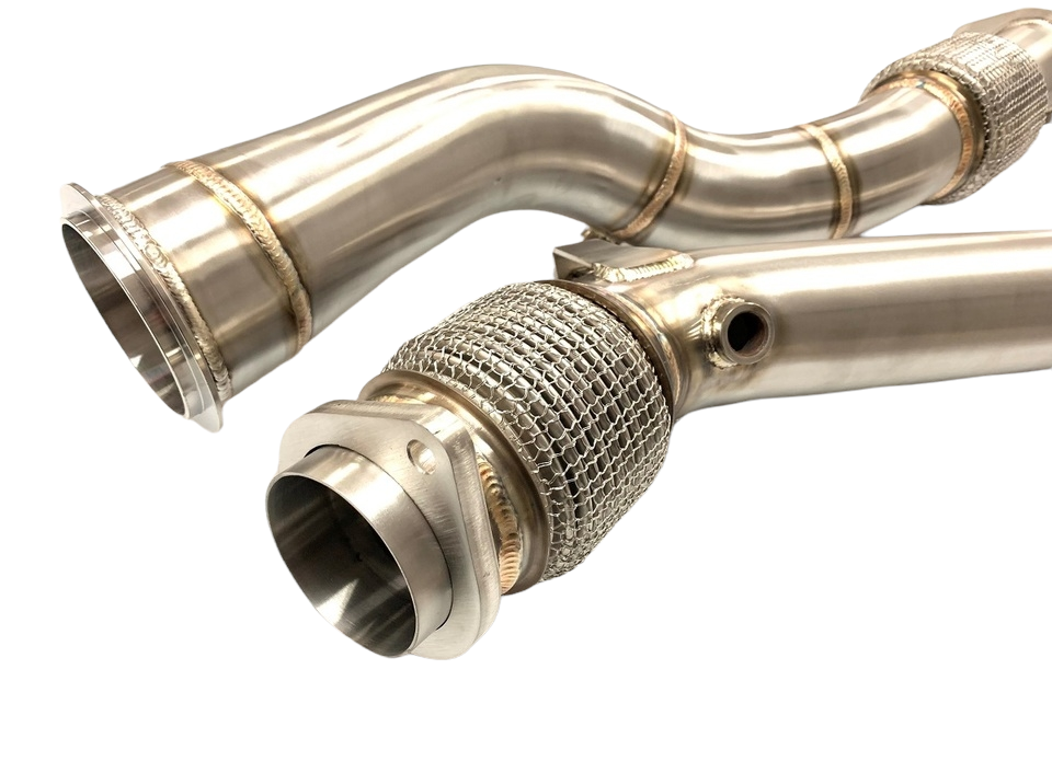 MAD BMW X3M & X4M S58 F97 F98 Downpipes - COLORADO N5X