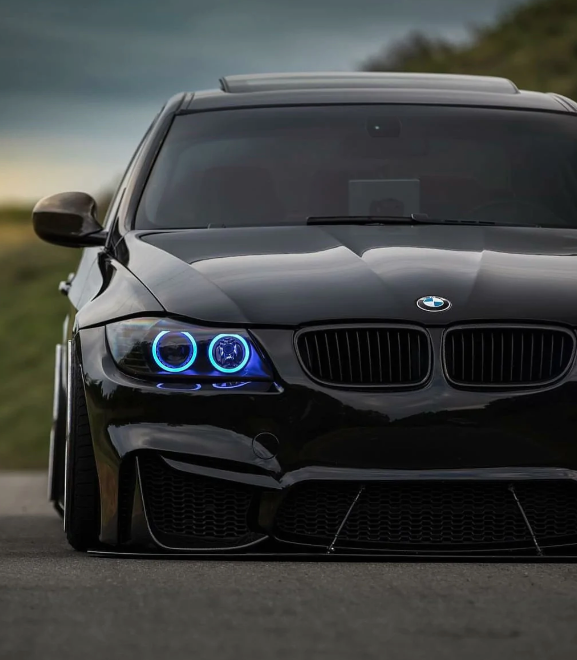 M4 style bumper online e90