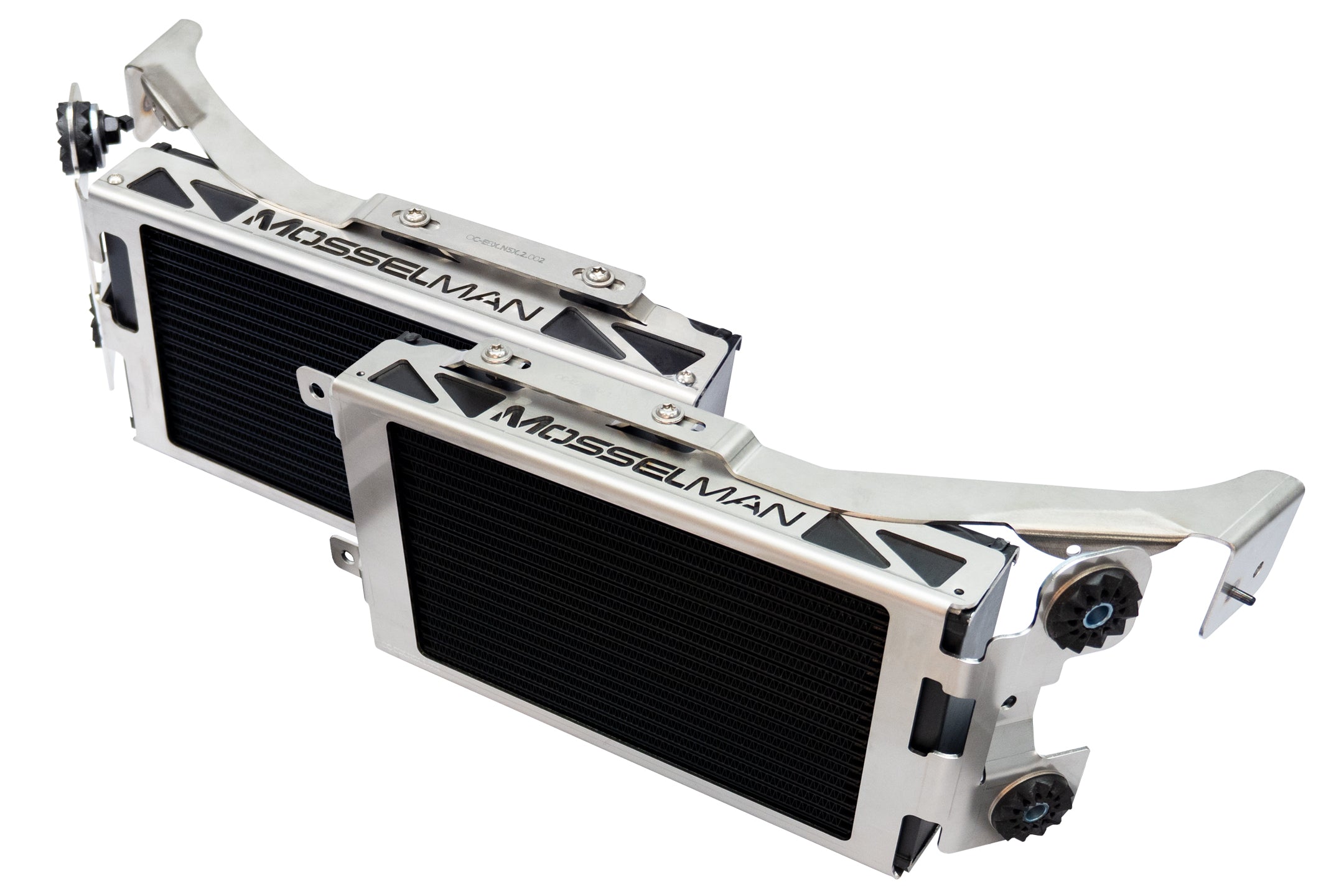 Mosselman TWIN OIL COOLER KIT, BMW 3-SERIES E9X 335i N54/N55 - COLORADO N5X