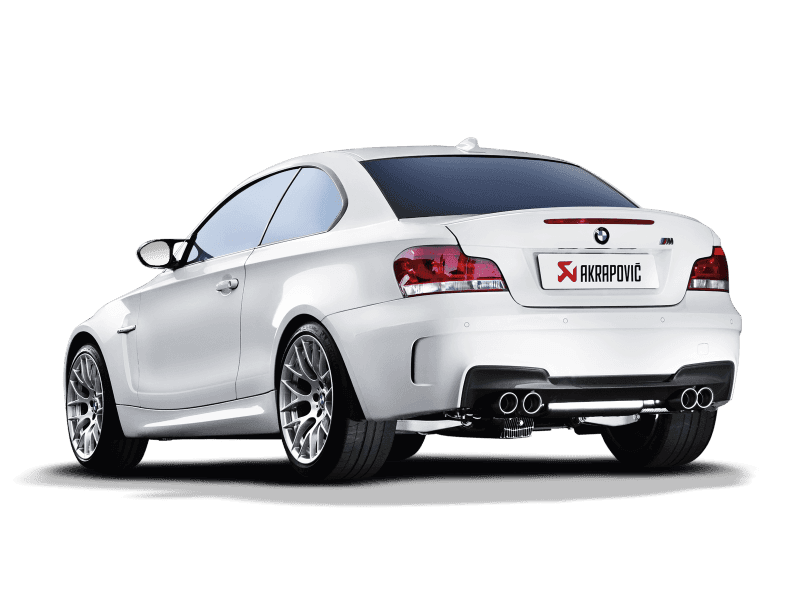 Akrapovic 11-12 BMW 1 Series M Coupe (E82) Slip-On Line (Titanium) (Req. Tips).