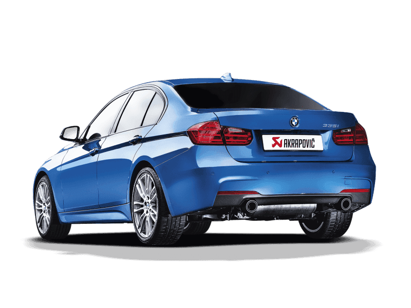 Akrapovic 12-15 BMW 335i (F30 F31) Evolution Line Cat Back (SS) w/ Carbon Tips (Req. Link Pipe).