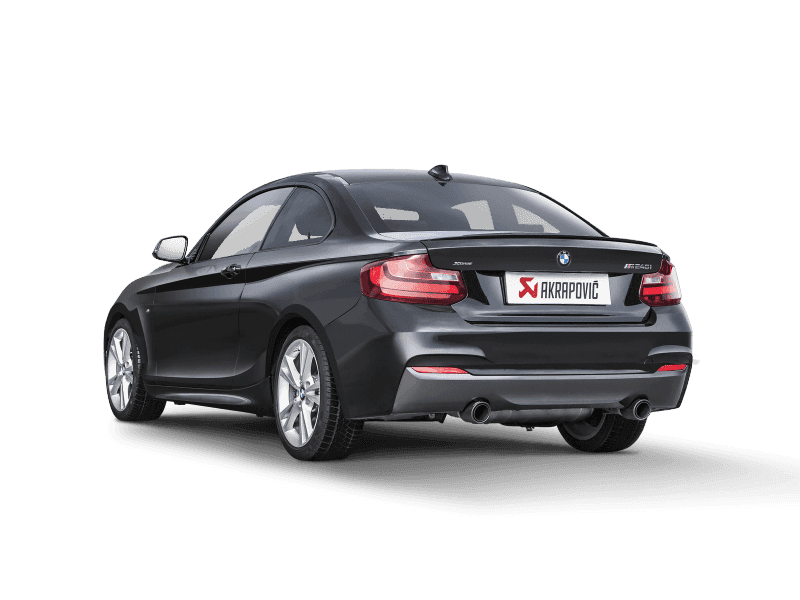 Akrapovic 16-17 BMW M240i (F22 F23) Evolution Line Cat Back (SS) w/ Carbon Tips (Req. Link Pipe).
