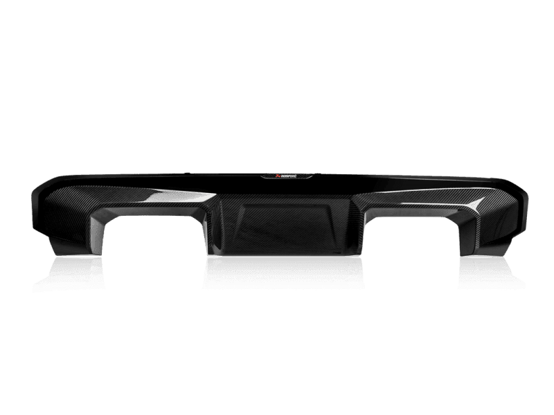 Akrapovic 21-22 BMW M3 (G80) / M4 (G82, G83) Rear Carbon Fiber Diffuser - High Gloss Black.