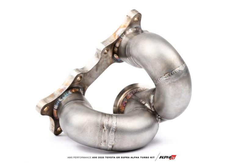AMS Performance A90 2020 Toyota GR Supra Alpha 6 GTX3076 GEN II Turbo Kit 49 State Legal EPA Catted.