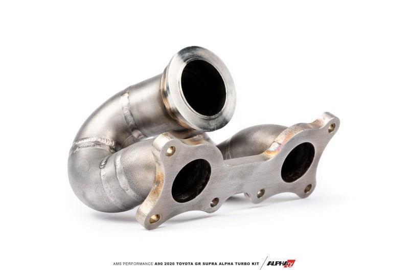 AMS Performance A90 2020 Toyota GR Supra Alpha 6 GTX3076 GEN II Turbo Kit 49 State Legal EPA Catted.