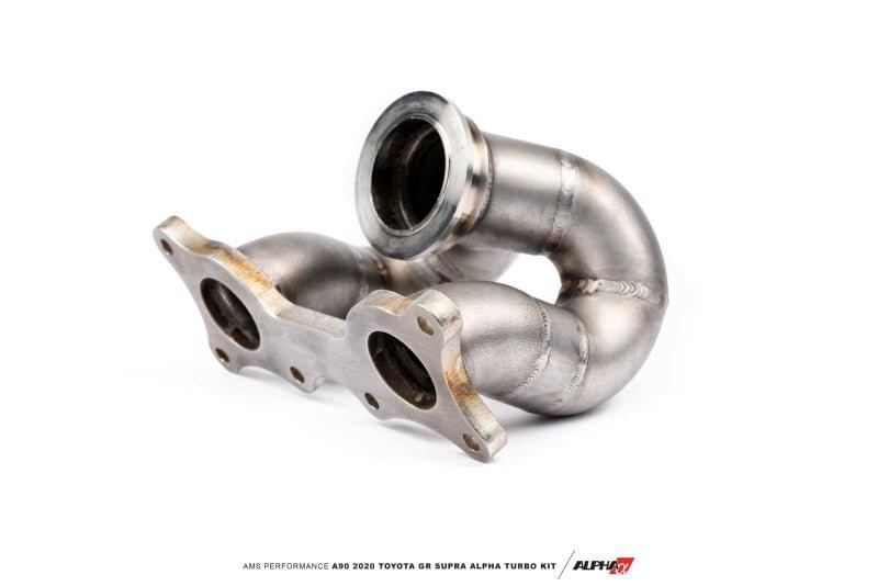 AMS Performance A90 2020 Toyota GR Supra Alpha 6 GTX3076 GEN II Turbo Kit 49 State Legal EPA Catted.