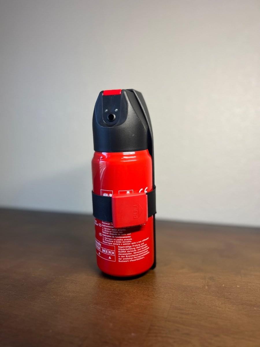 Bare BMW Branded 1 Kg Fire Extinguisher.