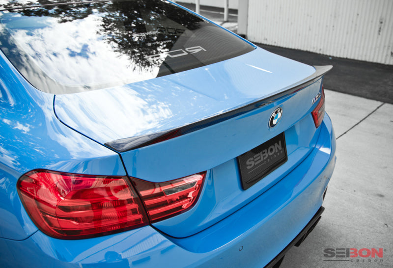 Seibon 15-18 BMW F82 M4 C-Style Carbon Fiber Rear Spoiler - COLORADO N5X