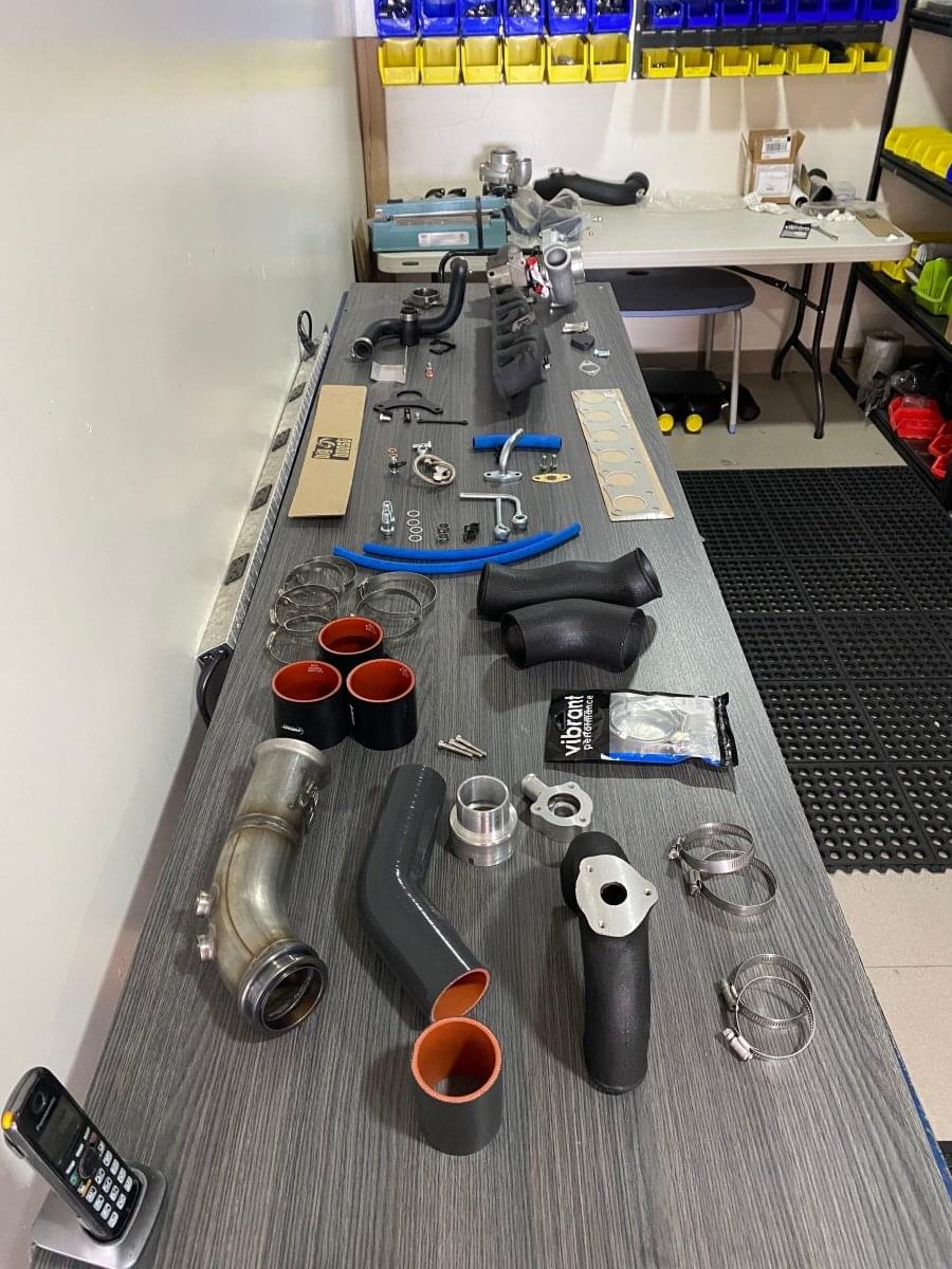 BigBoost N55 F-Chassis Stage 3 Turbo Kit.