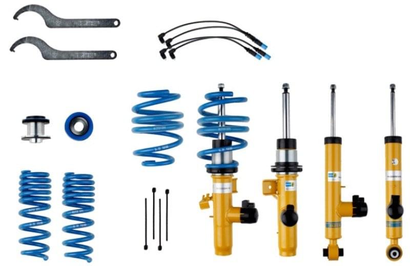 Bilstein B16 (DampTronic) 13-15 BMW 335i xDrive Front and Rear Suspension Kit.