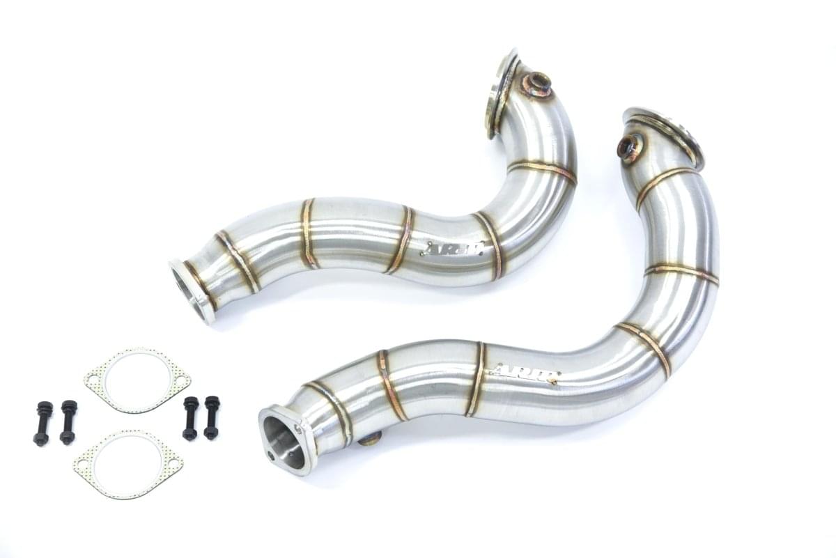 BMW 135i N54 3" CATLESS DOWNPIPES.