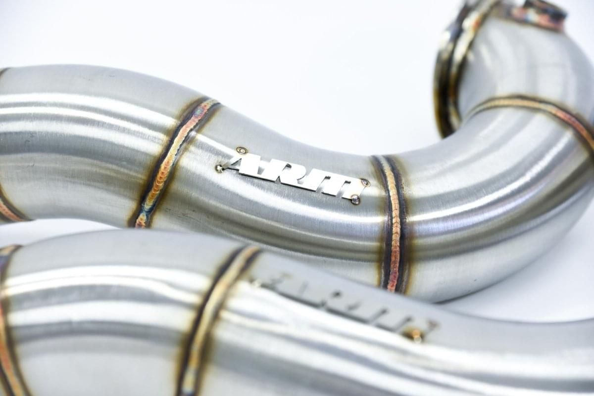 BMW 135i N54 3" CATLESS DOWNPIPES.
