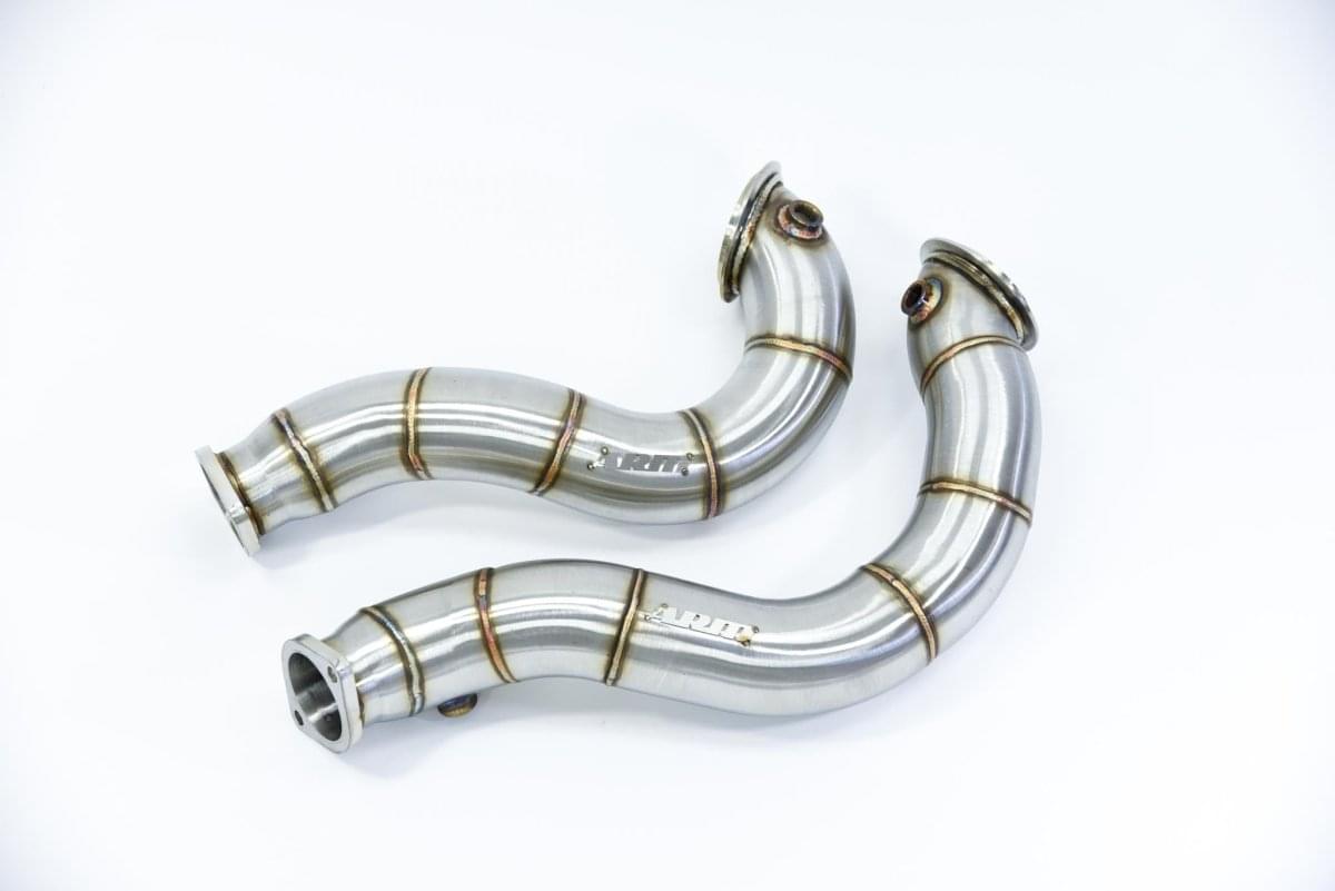 BMW 135i N54 3" CATLESS DOWNPIPES.