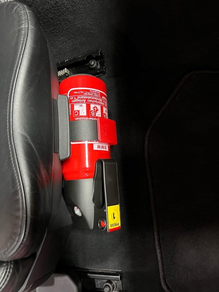 BMW E36 OEM Fire Extinguisher Kit (E36 M and non M).