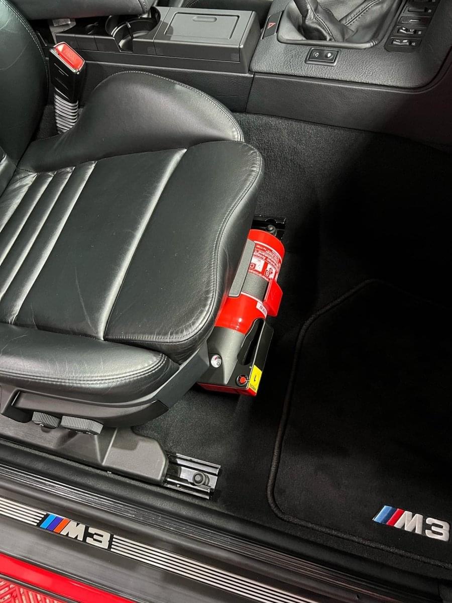BMW E36 OEM Fire Extinguisher Kit (E36 M and non M).