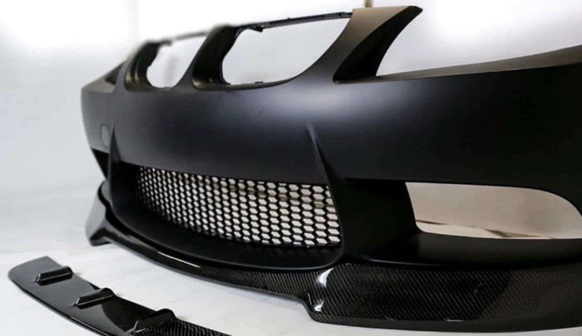 BMW E90/E92 335i V-Style Carbon Fiber Front Lip | Front Splitter Upgrade.