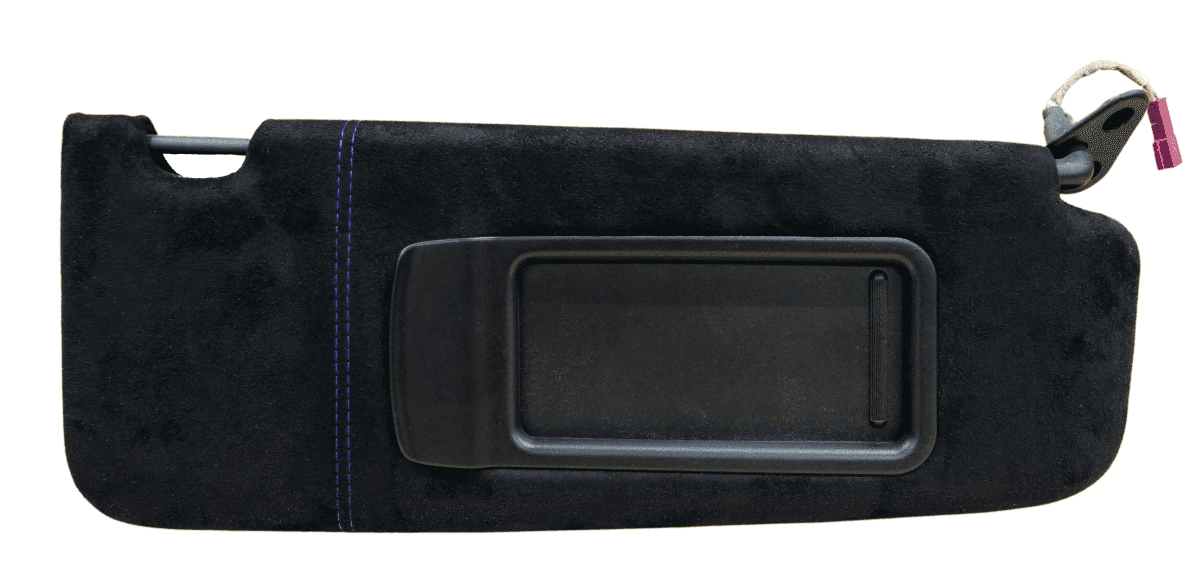 BMW E9X SUN VISOR PAIR ALCANTARA.