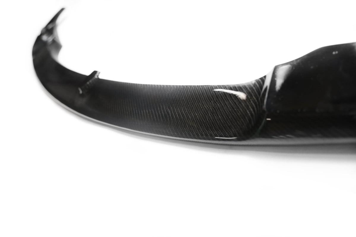 BMW F30 Performance Style Carbon Fiber Lip for Good Go M3 Bumper.