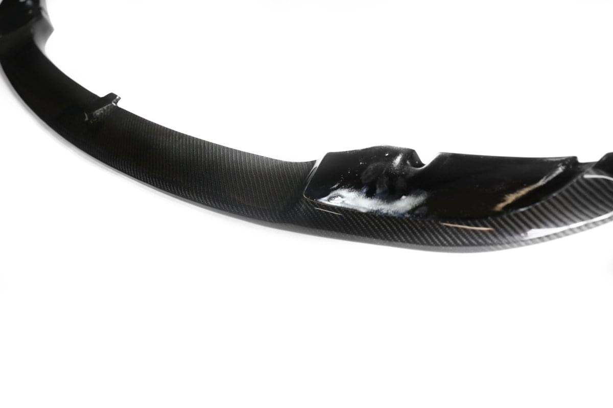 BMW F30 Performance Style Carbon Fiber Lip for Good Go M3 Bumper.