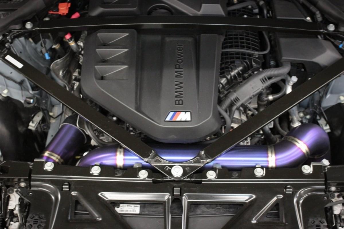 BMW M2 M3 M4 S58 Titanium Front Mount Intake System.