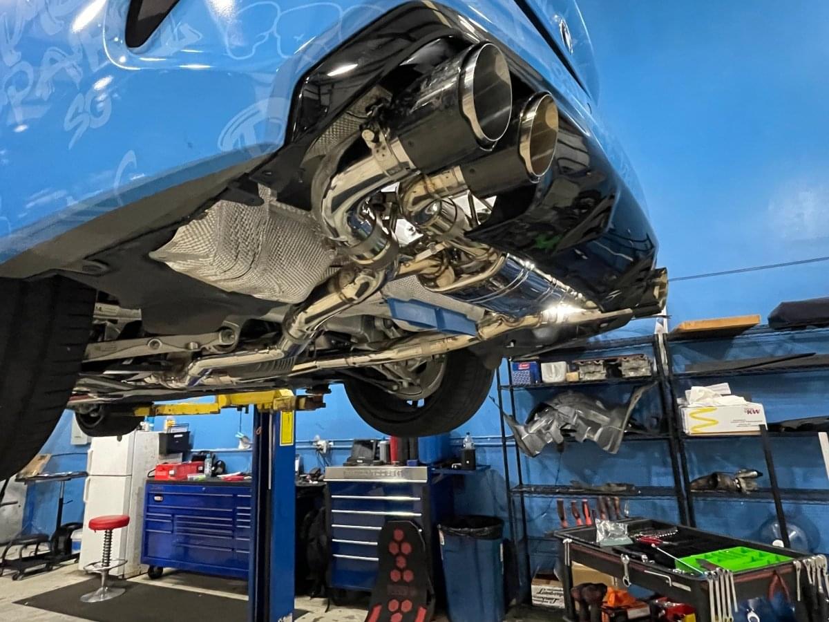 BMW M8 Valved Sport Exhaust System (F91,F92,F93).