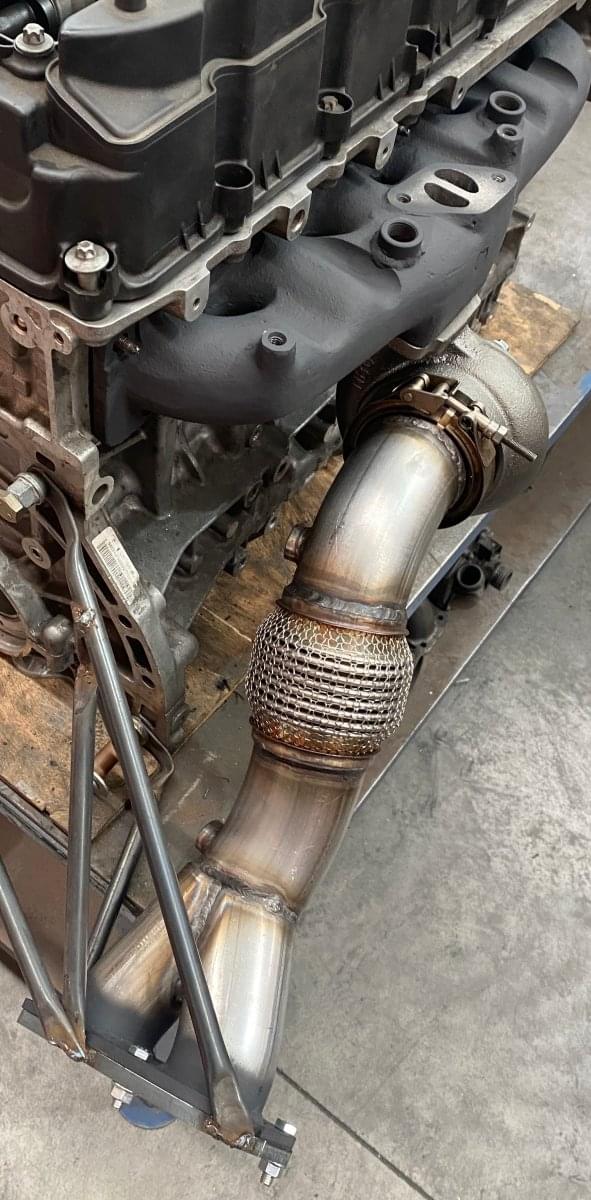 BMW S55 GTX Single Turbo Kit (M2C F87, M3 F80, M4 F82).
