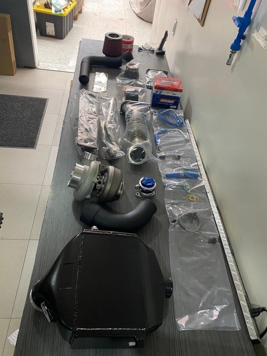 BMW S55 GTX Single Turbo Kit (M2C F87, M3 F80, M4 F82).