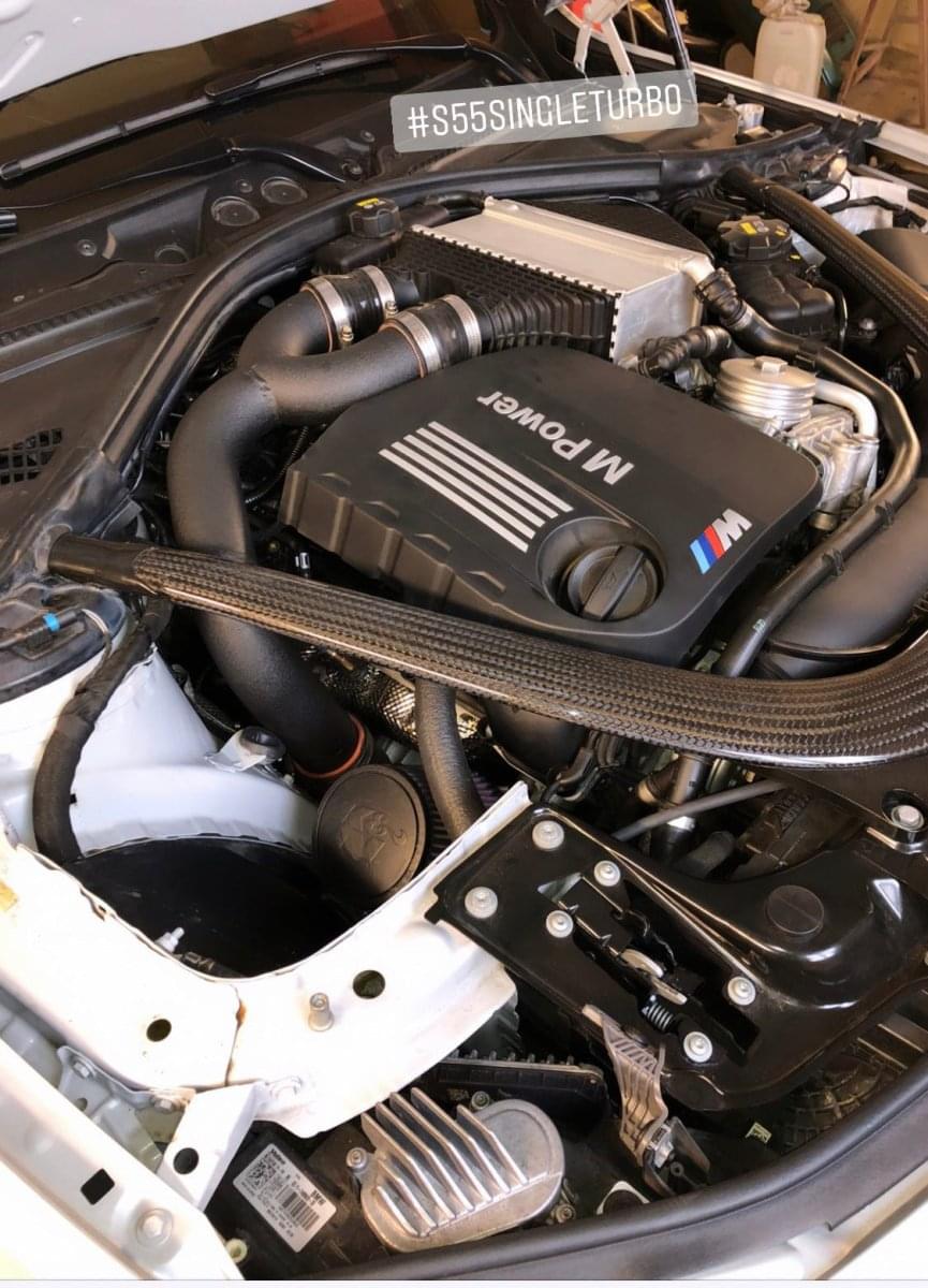 BMW S55 MPR1200 Single Turbo Kit.